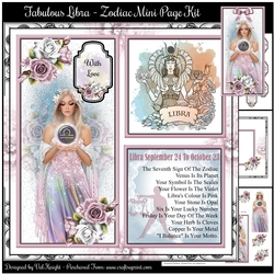 Fabulous Libra - Zodiac Mini Page Kit  
