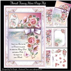 Floral Fancy Mini Page Kit
