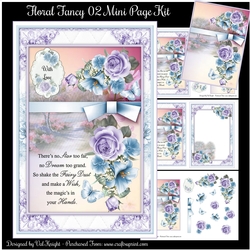 Floral Fancy 02 Mini Page Kit 