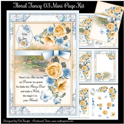 Floral Fancy 03 Mini Page Kit