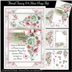 Floral Fancy 04 Mini Page Kit