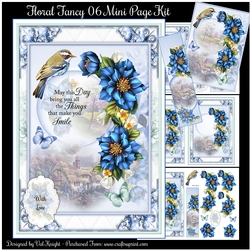 Floral Fancy 06 Mini Page Kit