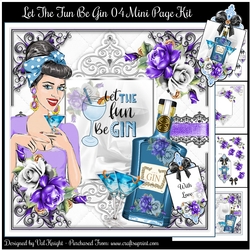 Let The Fun Be 04 Gin Mini Page Kit
