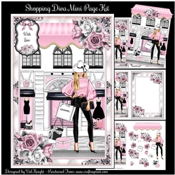 Shopping Diva Mini Page Kit
