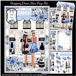 Shopping Divas Mini Page Kit