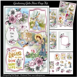 Gardening Girls Mini Page Kit