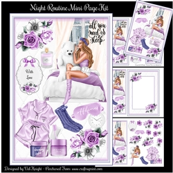 Night Routine Mini Page Kit
