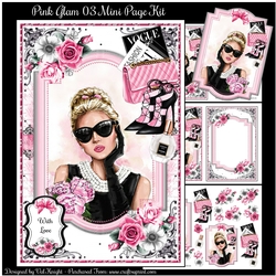 Pink Glam 03 Mini Page Kit