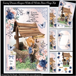 Every Dream Begins With A Wish Mini Page Kit