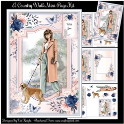 A Country Walk Mini Page Kit