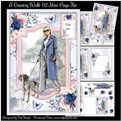 A Country Walk 02 Mini Page Kit 