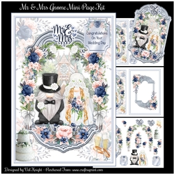 Mr & Mrs Gnome Mini Page Kit 
