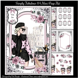 Simply Fabulous 04 Mini Page Kit