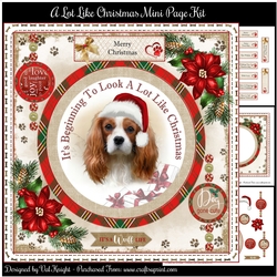 Its Beginning To Look A Lot Like Christmas Mini Page Kit
