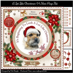 Its Beginning To Look A Lot Like Christmas 04 Mini Page Kit