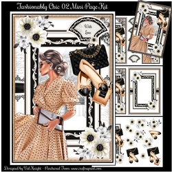 Fashionably Chic 02 Mini Page Kit 