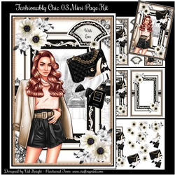 Fashionably Chic 03 Mini Page Kit