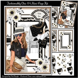 Fashionably Chic 04 Mini Page Kit