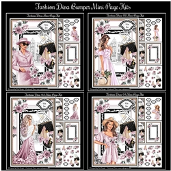 Fashion Diva Bumper Mini Page Kits