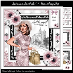 Fabulous In Pink 03 Mini Page Kit