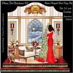 Home For Christmas 03 Shaped Room Mini Page Kit 