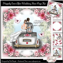 Happily Ever After Wedding Mini Page Kit