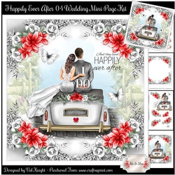 Happily Ever After 04 Wedding Mini Page Kit 