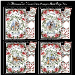 Let Heaven And Nature Sing Bumper Mini Page Kits