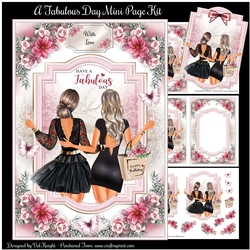 A Fabulous Day Mini Page Kit