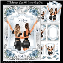 A Fabulous Day 02 Mini Page Kit 