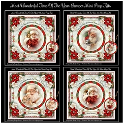 Most Wonderful Time Of The Year Bumper Mini Page Kits