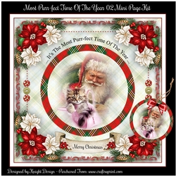 Most Purr-fect Time Of The Year 02 Mini Page Kit