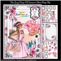 The Lazy Days Of Summer Mini Page Kit
