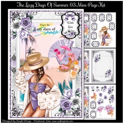 The Lazy Days Of Summer 03 Mini Page Kit