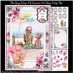 The Lazy Days Of Summer 04 Mini Page Kit