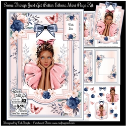 Some Things Just Get Better Ethnic Mini Page Kit - Request