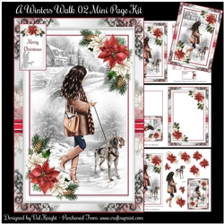 A Winters Walk 02 Mini Page Kit