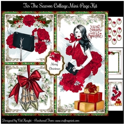 Tis The Season Collage Mini Page Kit