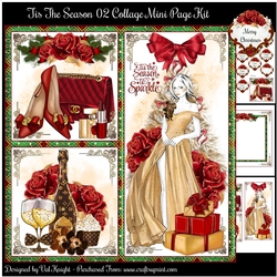 Tis The Season Collage 02 Mini Page Kit