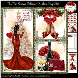 Tis The Season Collage 03 Mini Page Kit