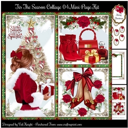 Tis The Season Collage 04 Mini Page Kit