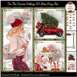 Tis The Season Collage 05 Mini Page Kit