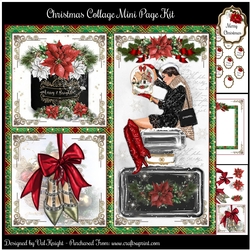 Christmas Collage Mini Page Kit