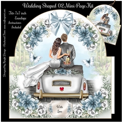 Wedding Shaped 02 Mini Page Kit