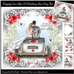 Happily Ever After 05 Wedding Mini Page Kit - Request