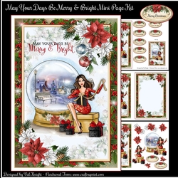 May Your Days Be Merry & Bright Mini Page Kit