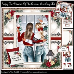Enjoy The Wonder Of The Season Mini Page Kit 