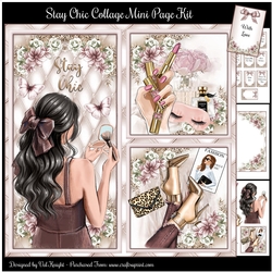 Stay Chic Collage Mini Page Kit 