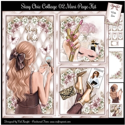 Stay Chic Collage 02 Mini Page Kit