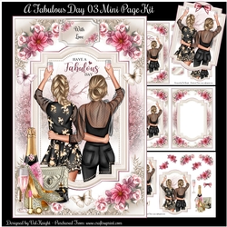 A Fabulous Day 03 Mini Page Kit